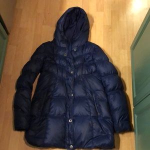 Parna Milly blue water resistant down blue coat